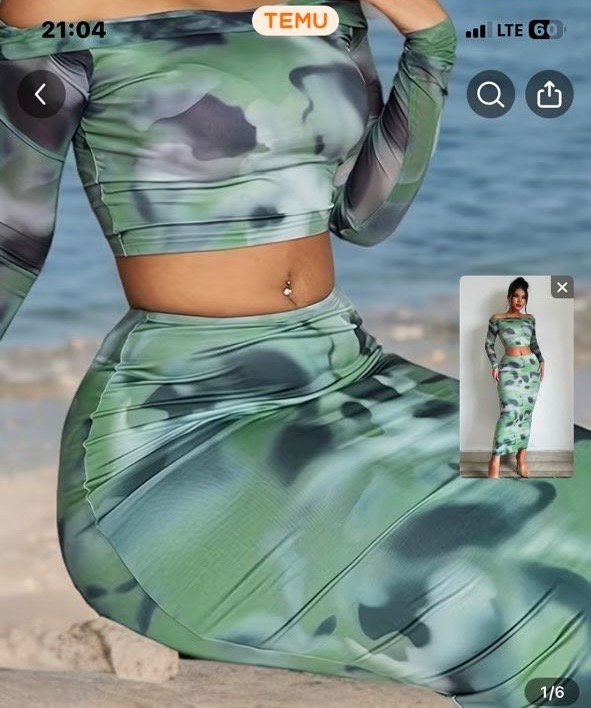 Ensemble jupe et haut